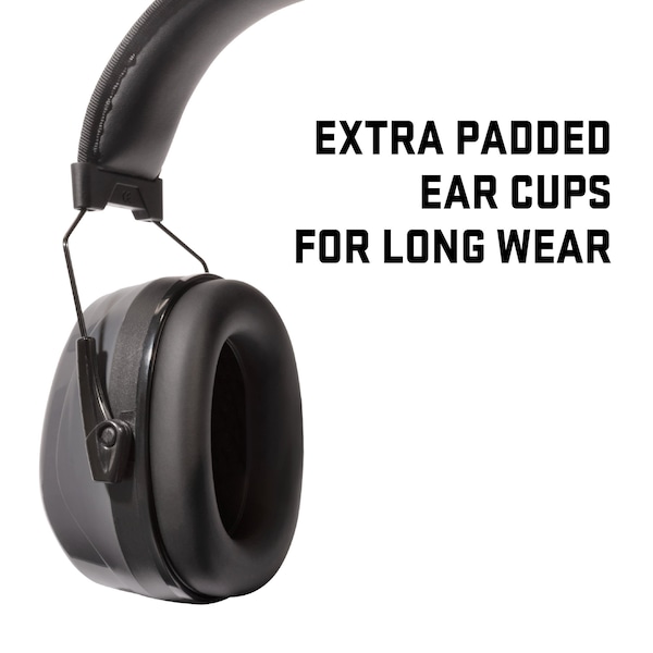 Heavy Sound Defender Passive Earmuff, Gray